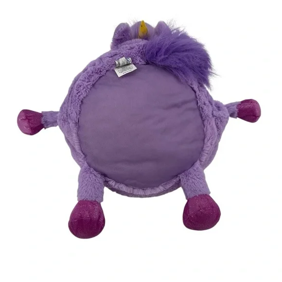 Tummy Stuffers Purple Plush Unicorn Jay@Play Storage Toy - Picture 6 of 6